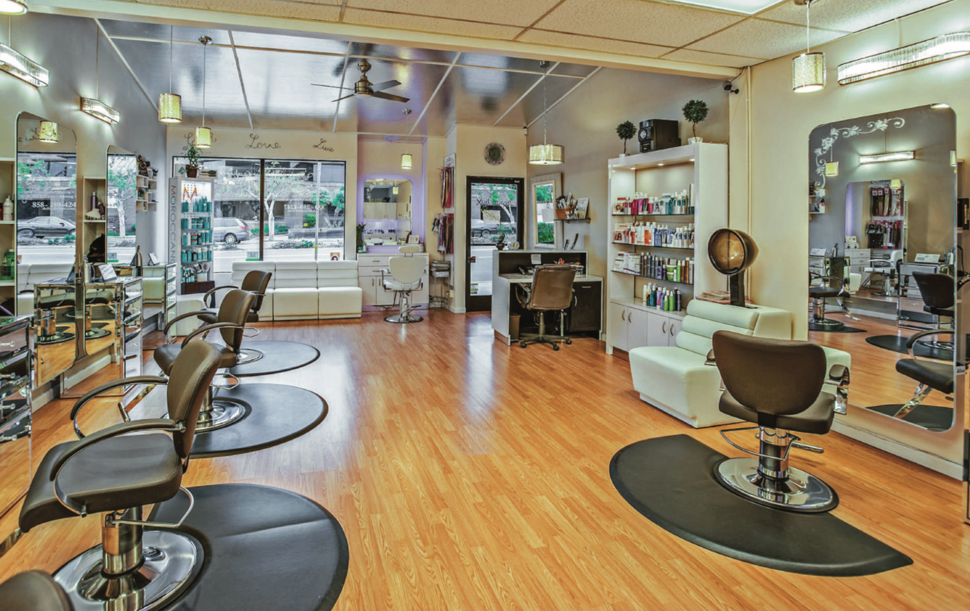 On-site salon & wellness