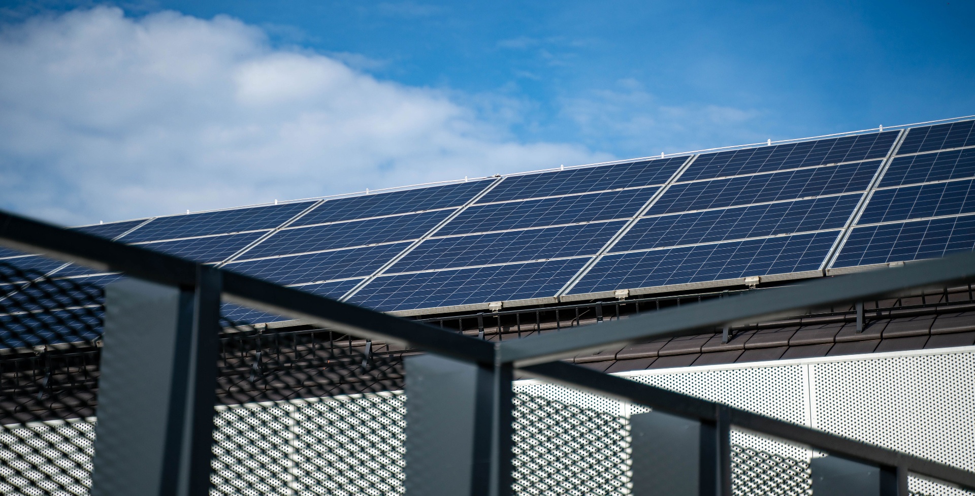 Rooftop solar array on a TANNY campus